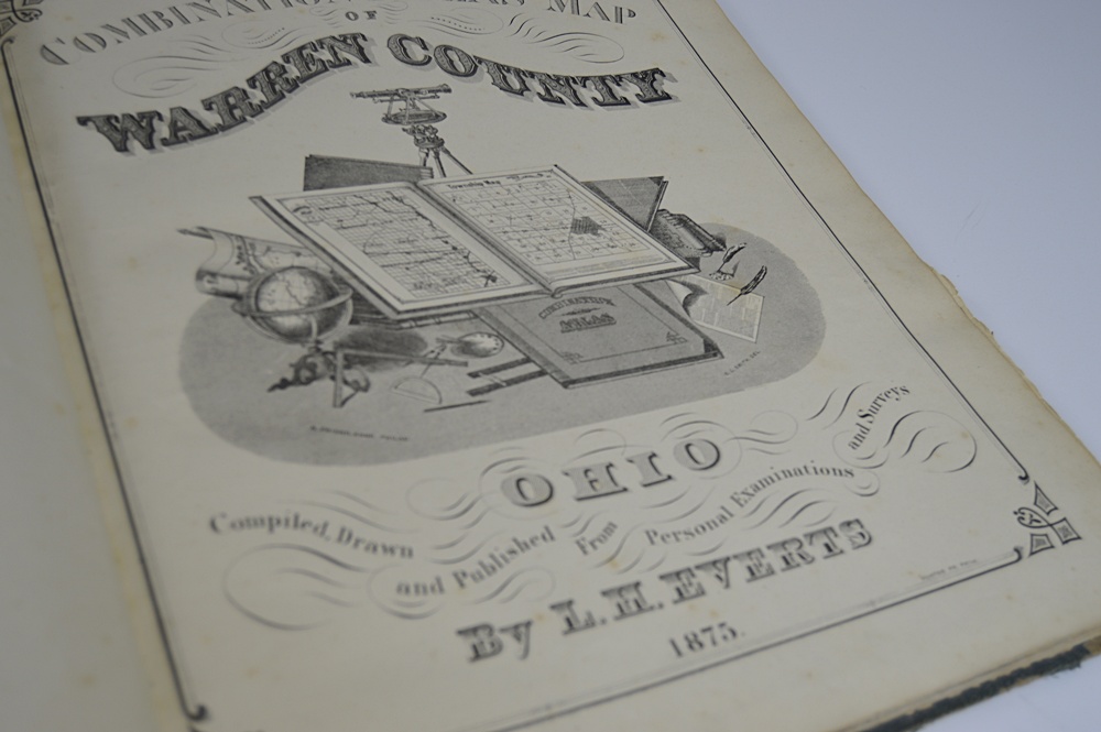 1875 New Historical Atlas of Warren County, Ohio Atlas