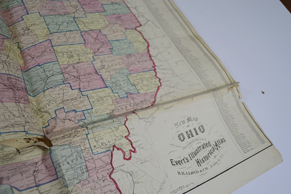 1875 New Historical Atlas of Warren County, Ohio Atlas