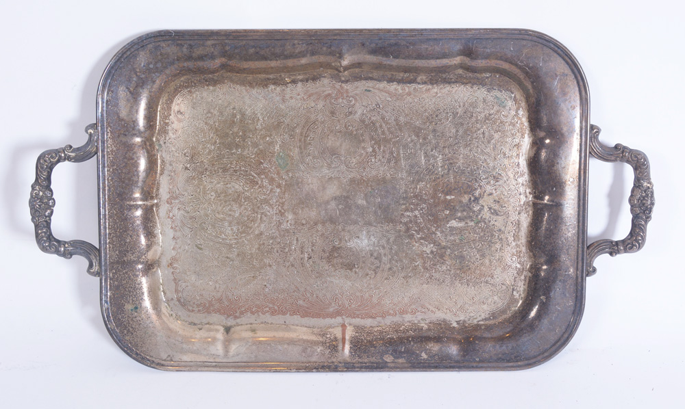 Silver Plated Trays and Dishware