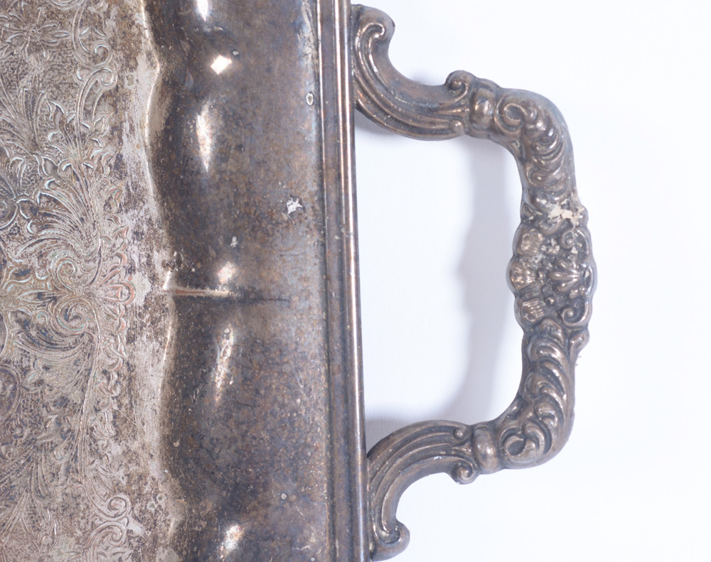 Silver Plated Trays and Dishware