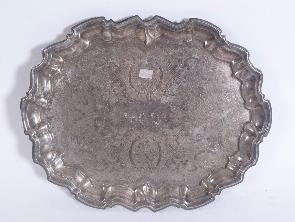 Silver Plated Trays and Dishware