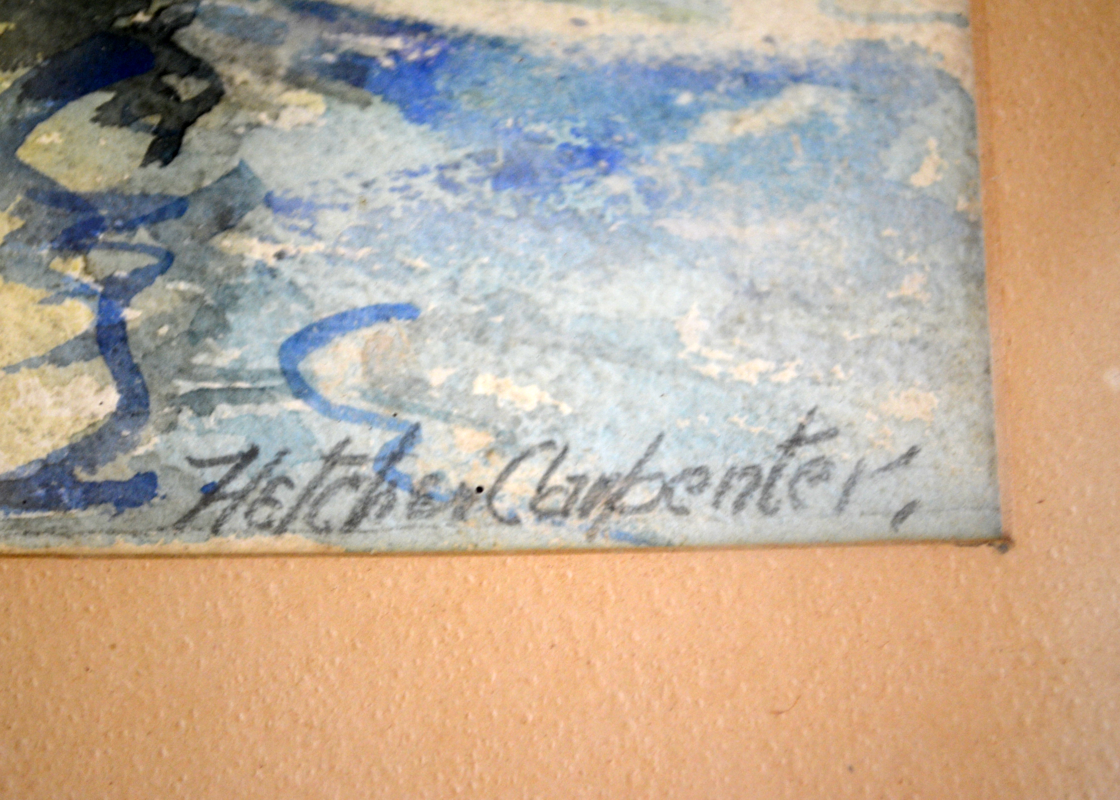 Vintage Fletcher Carpenter Watercolor