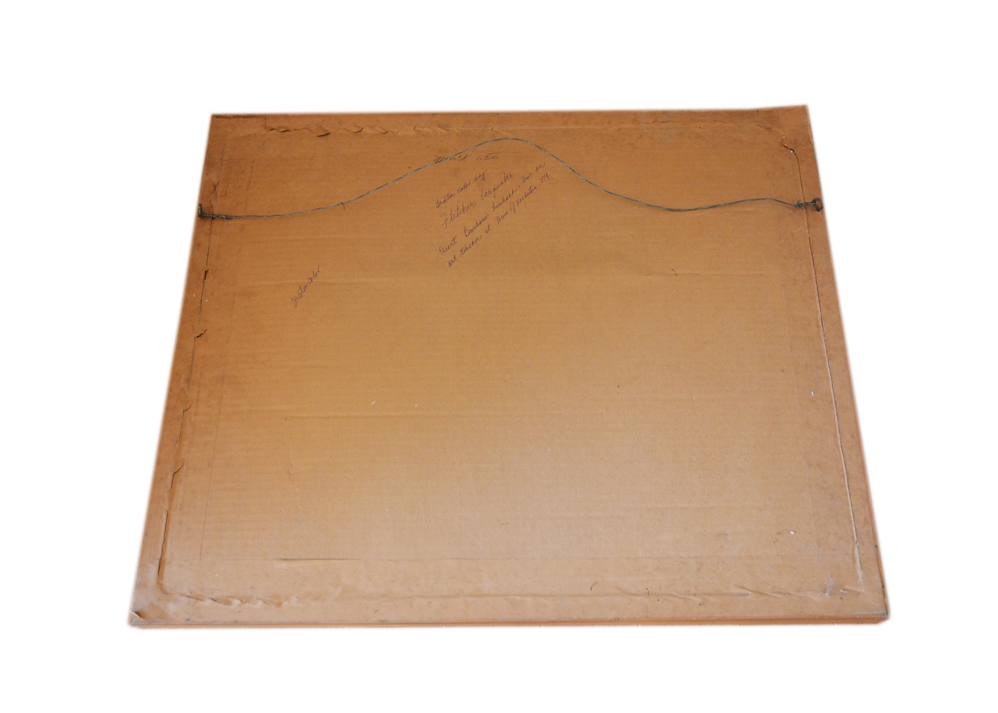 Vintage Fletcher Carpenter Watercolor