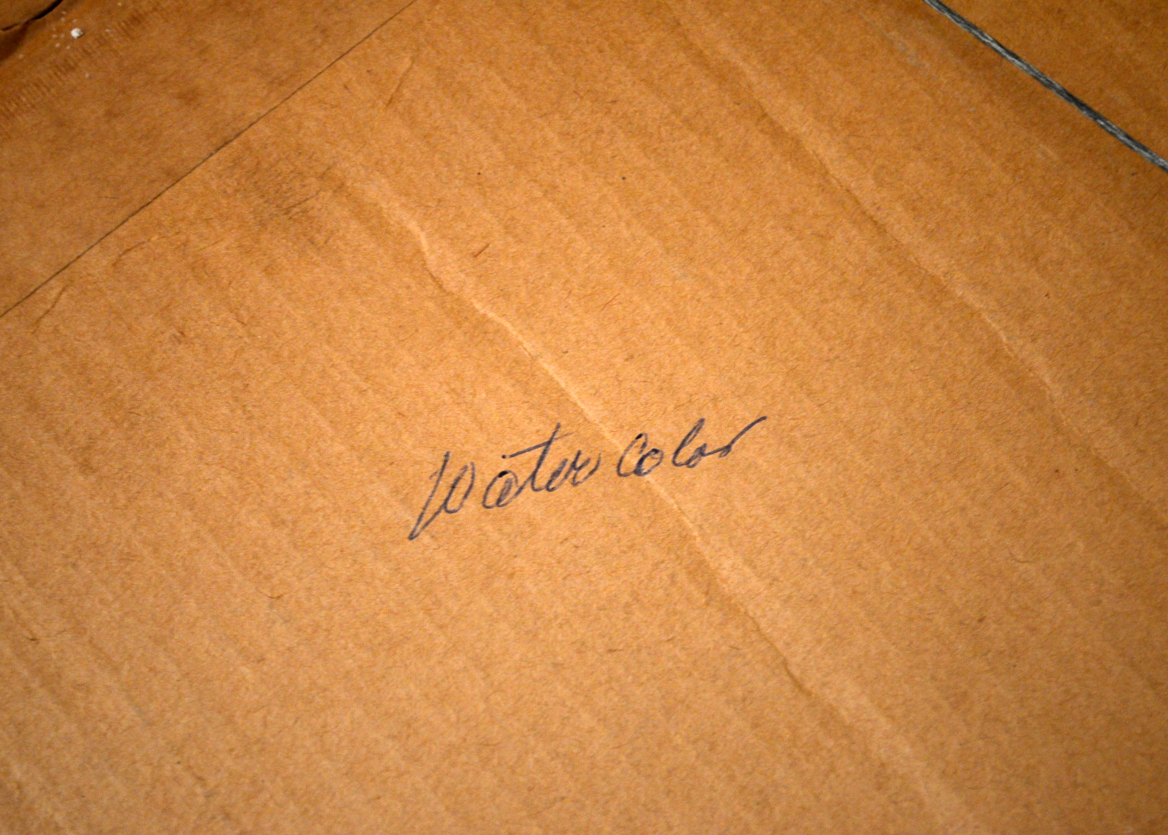 Vintage Fletcher Carpenter Watercolor