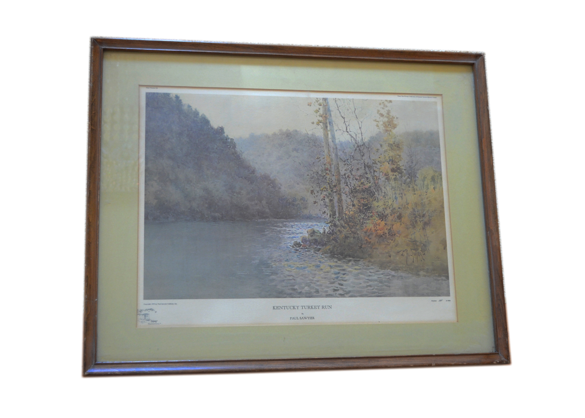 Paul Sawyier Limited Edition Offset Lithograph