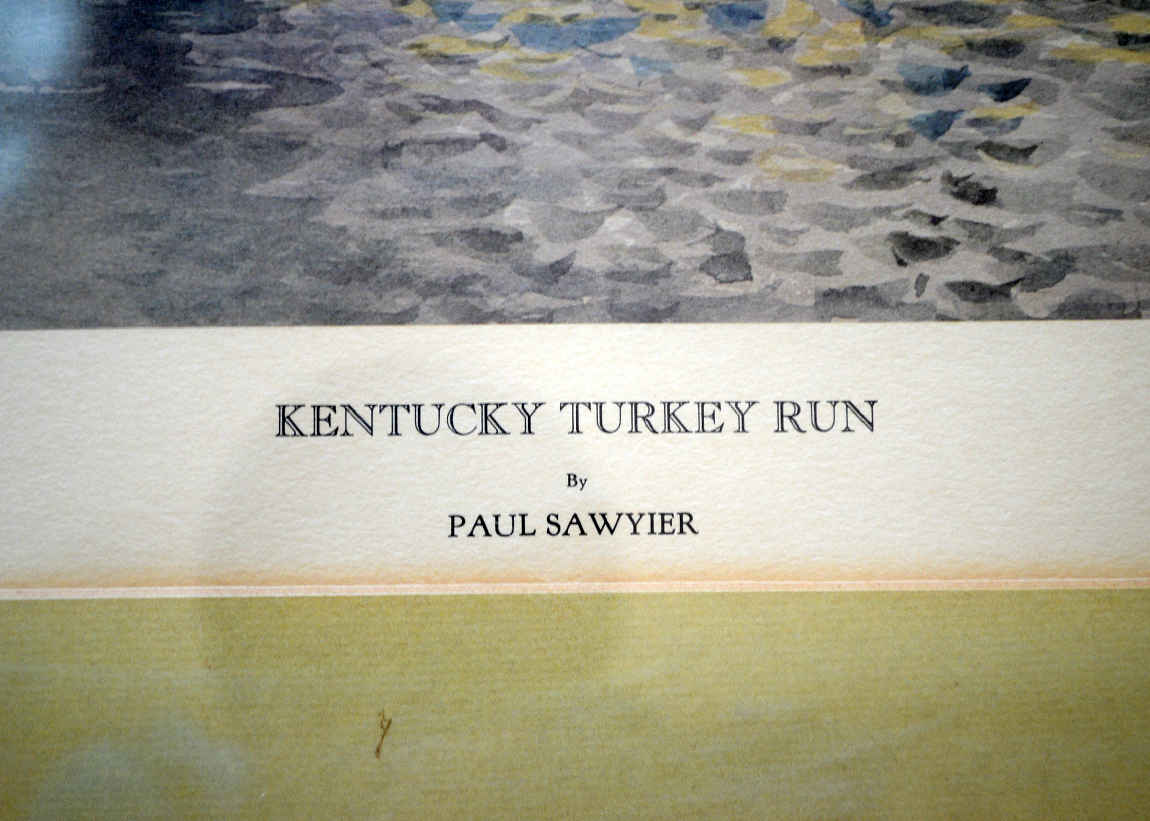 Paul Sawyier Limited Edition Offset Lithograph