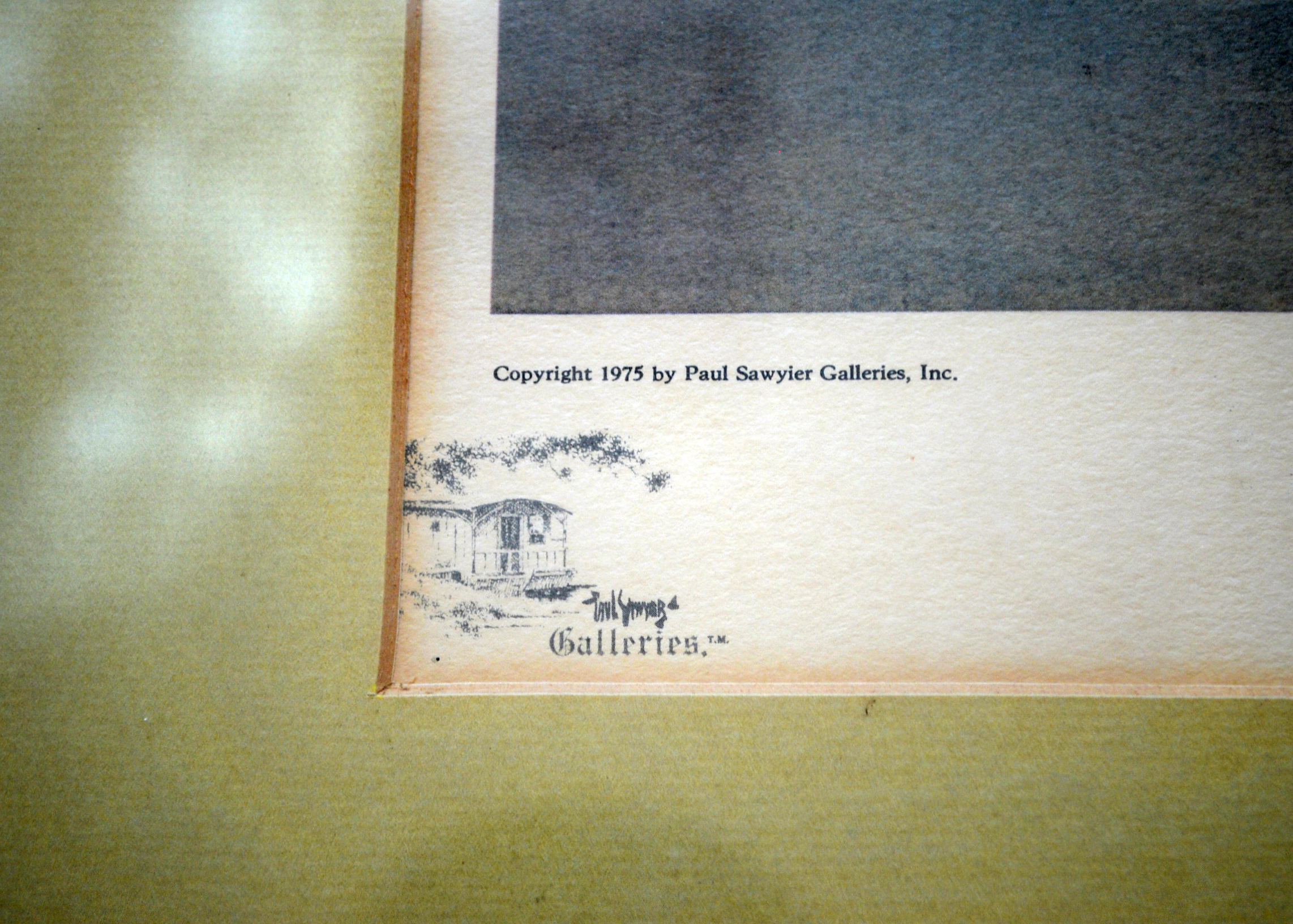 Paul Sawyier Limited Edition Offset Lithograph