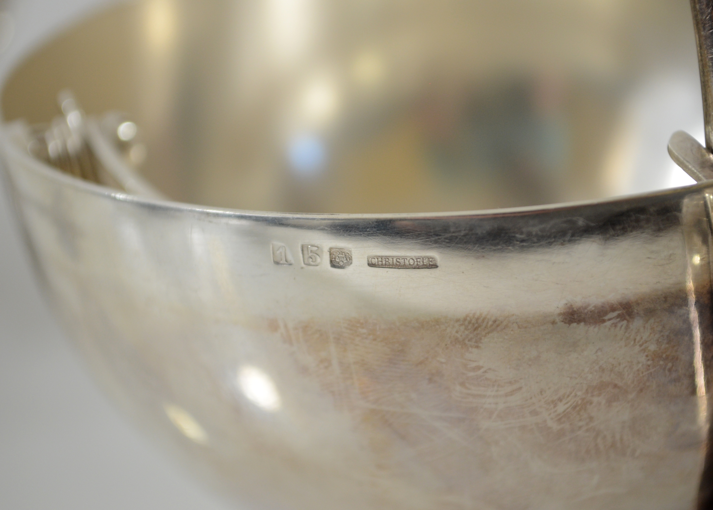 Late 20th Century Christofle Cup Drainer