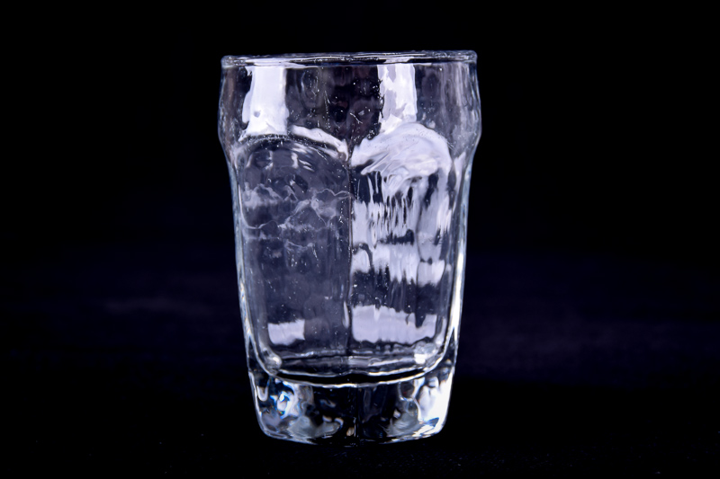Collection of Textured Pressed Drinking Glasses