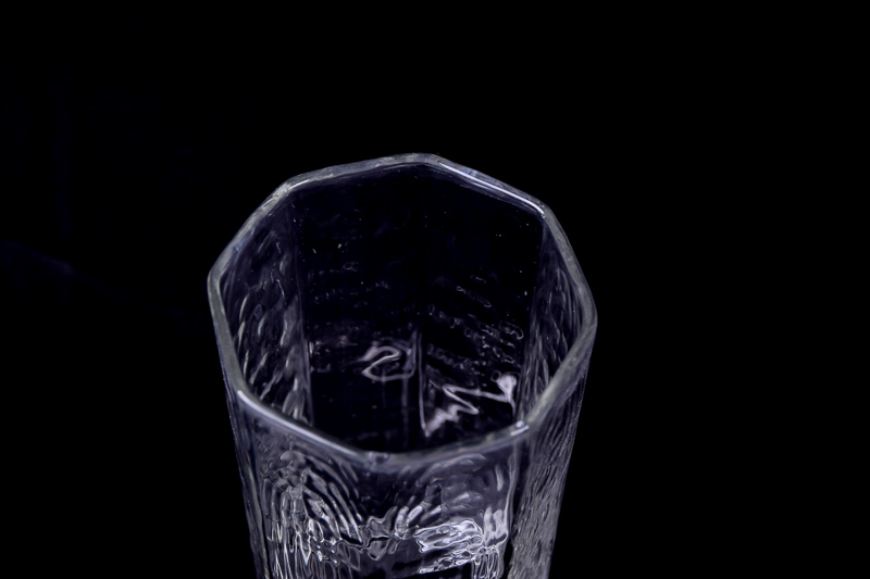 Collection of Textured Pressed Drinking Glasses