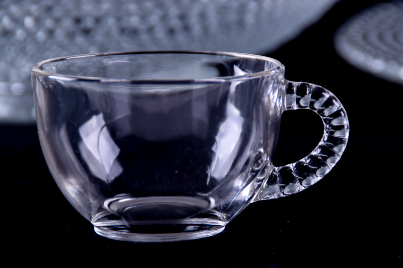 Vintage Hobnail Glass Punch Bowl with Assorted Glasses