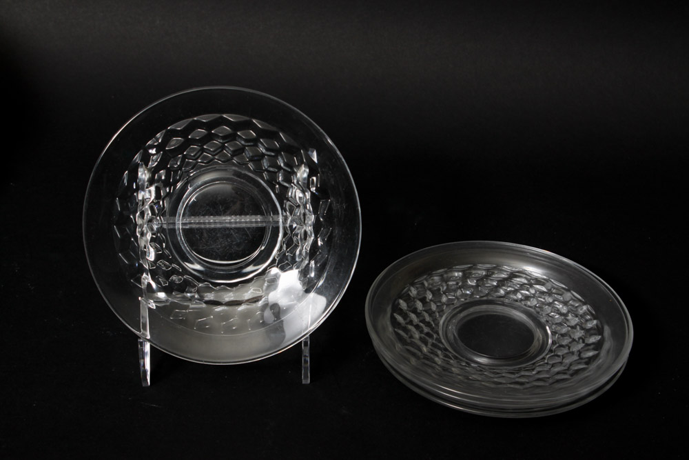 Large Fostoria Glass Assortment