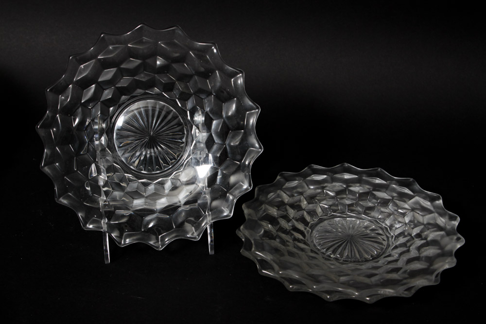 Large Fostoria Glass Assortment