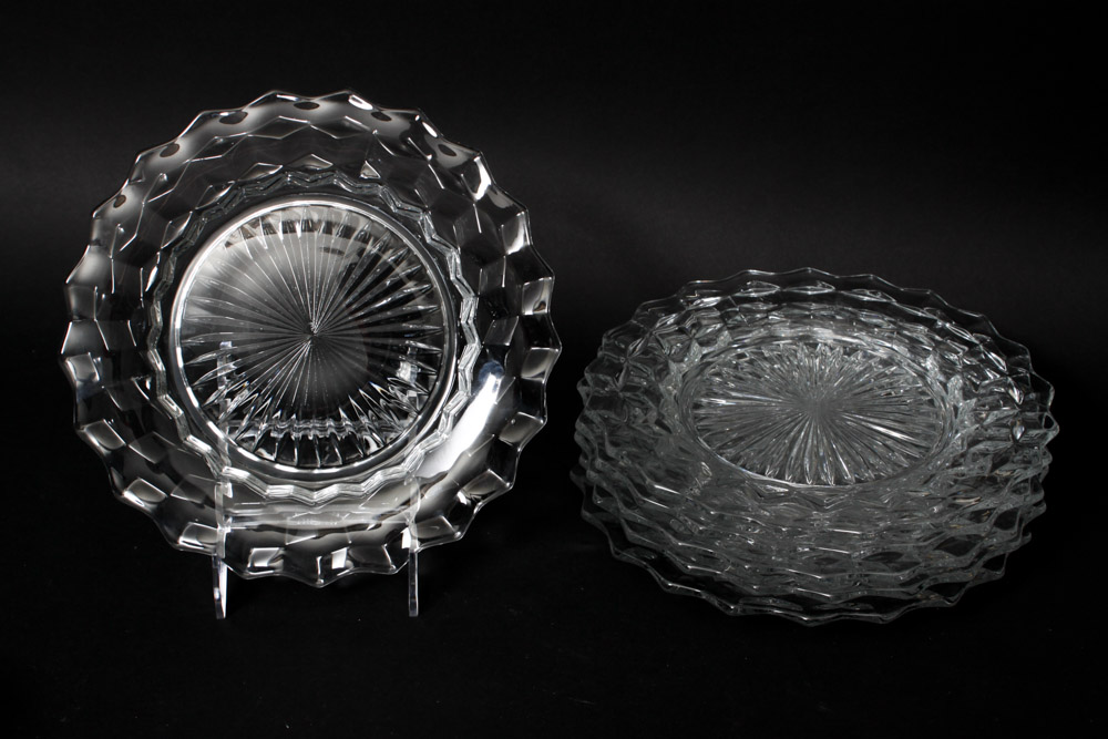 Large Fostoria Glass Assortment