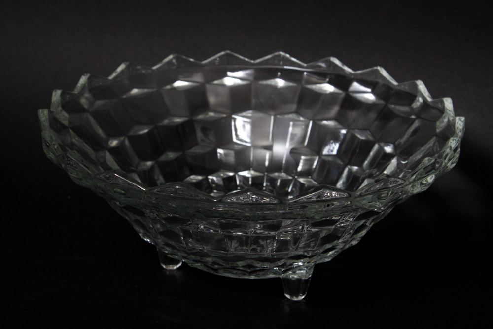 Large Fostoria Glass Assortment