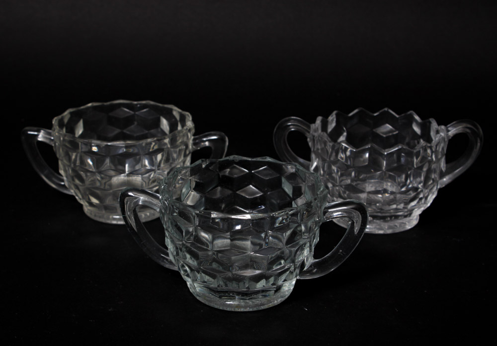 Large Fostoria Glass Assortment