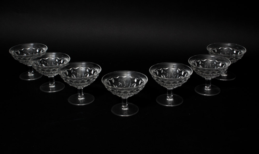 Large Fostoria Glass Assortment