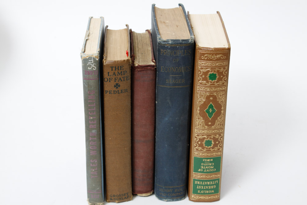 Vintage Book Assortment including The Scarlet Letter and More