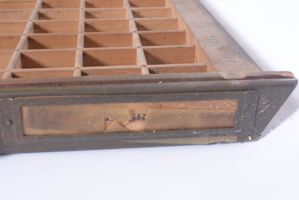 Set of Vintage Ludlow Letterpress Drawers