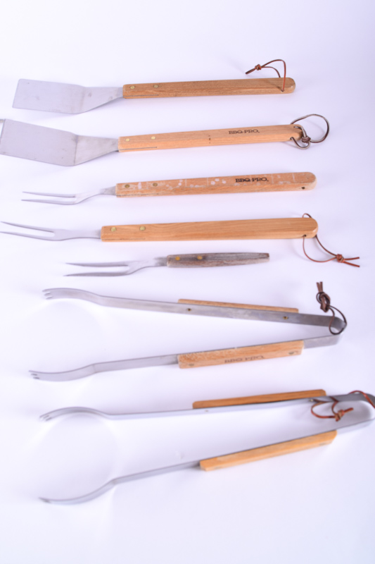 Grilling Tools and Farberware Knife set