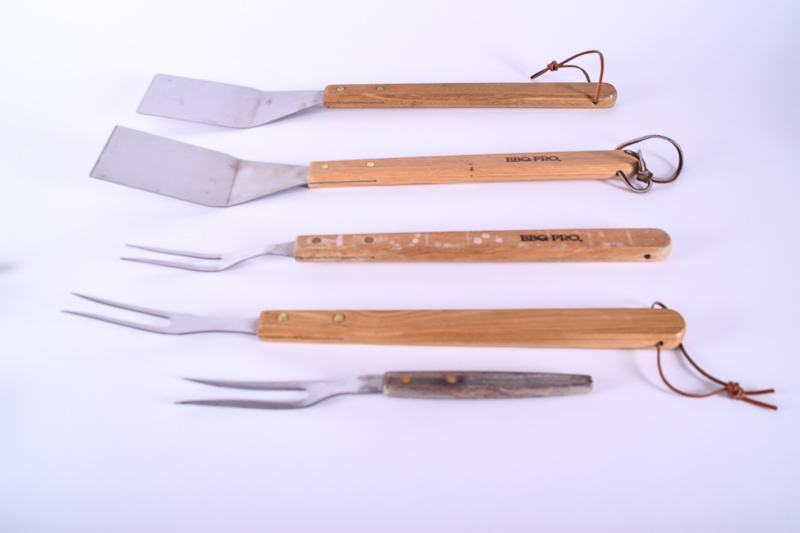 Grilling Tools and Farberware Knife set