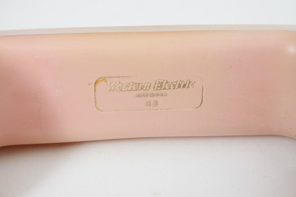 Vintage Pink Telephone Pair