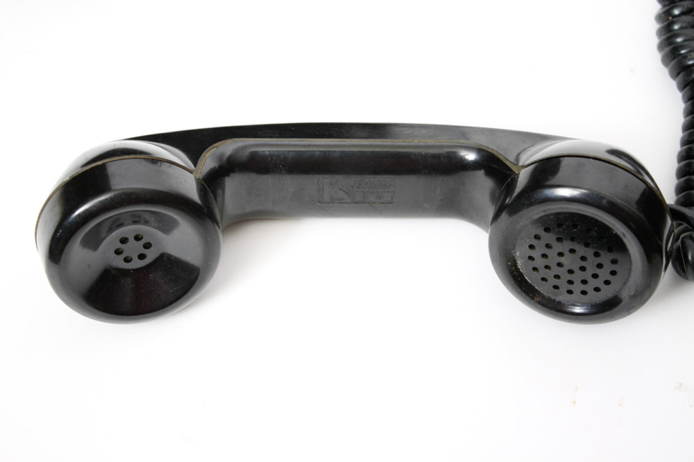 Vintage Black Rotary Phones