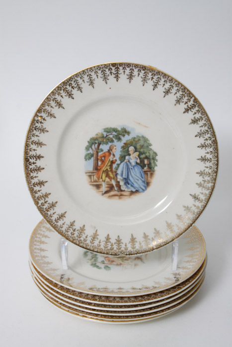 George and Martha Washington and D.C. Plate Collection