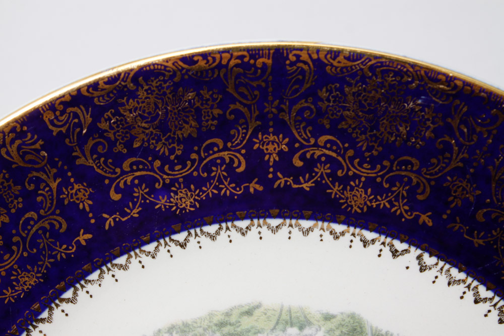 George and Martha Washington and D.C. Plate Collection