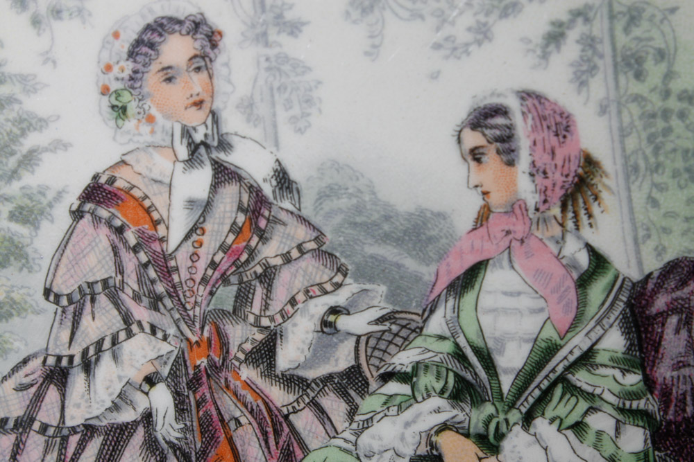 George and Martha Washington and D.C. Plate Collection