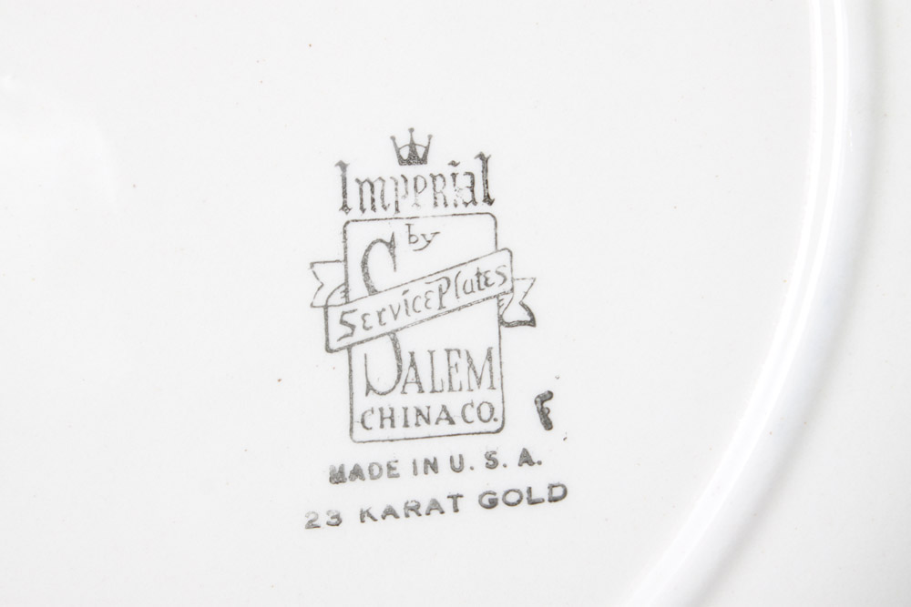 George and Martha Washington and D.C. Plate Collection