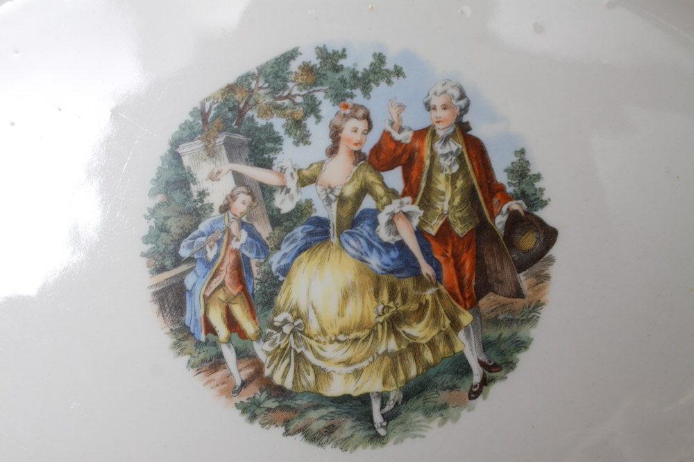 George and Martha Washington and D.C. Plate Collection