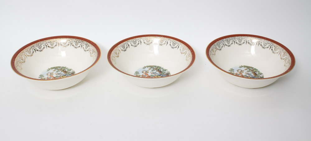 George and Martha Washington and D.C. Plate Collection