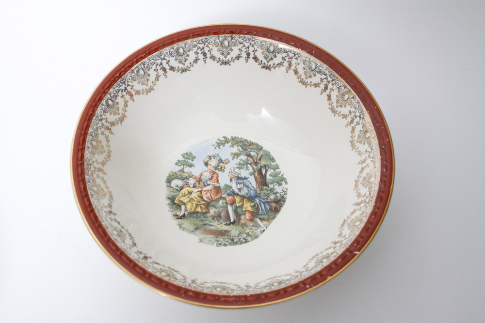George and Martha Washington and D.C. Plate Collection