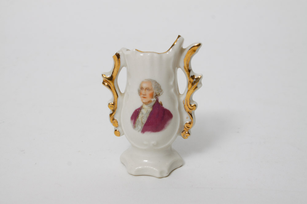 George and Martha Washington and D.C. Plate Collection