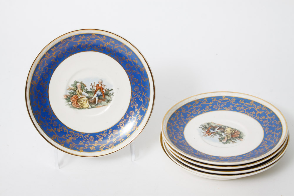 George and Martha Washington and D.C. Plate Collection