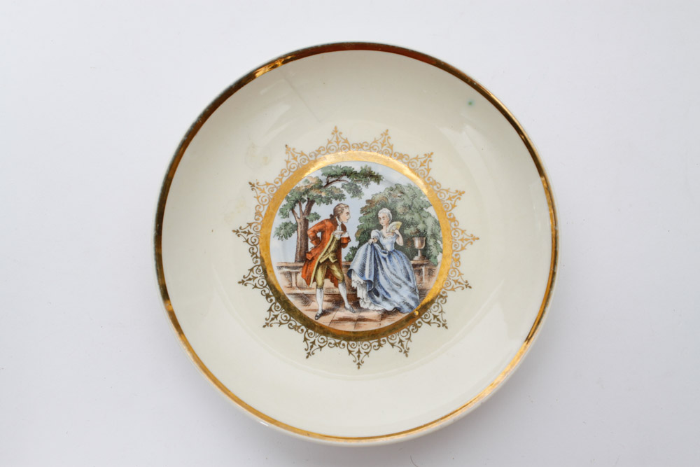George and Martha Washington and D.C. Plate Collection