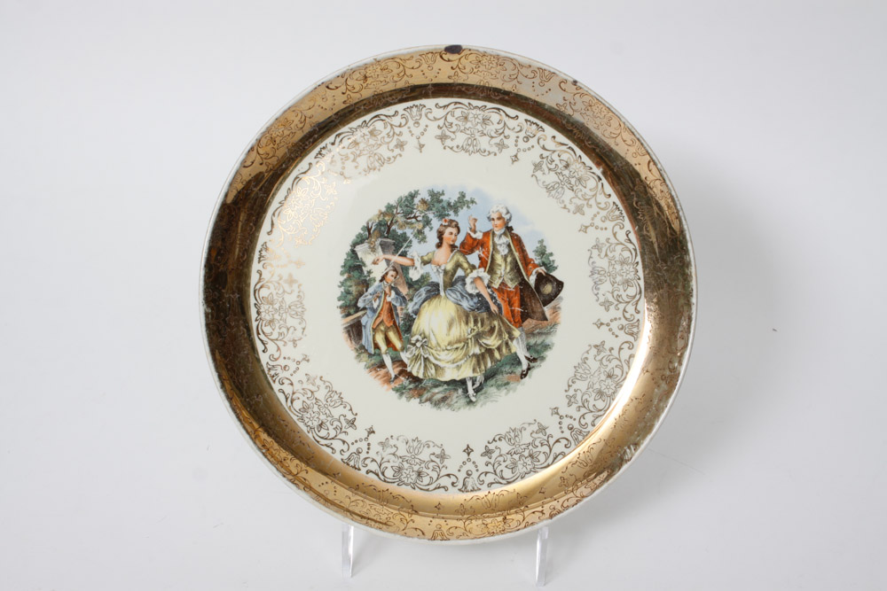George and Martha Washington and D.C. Plate Collection