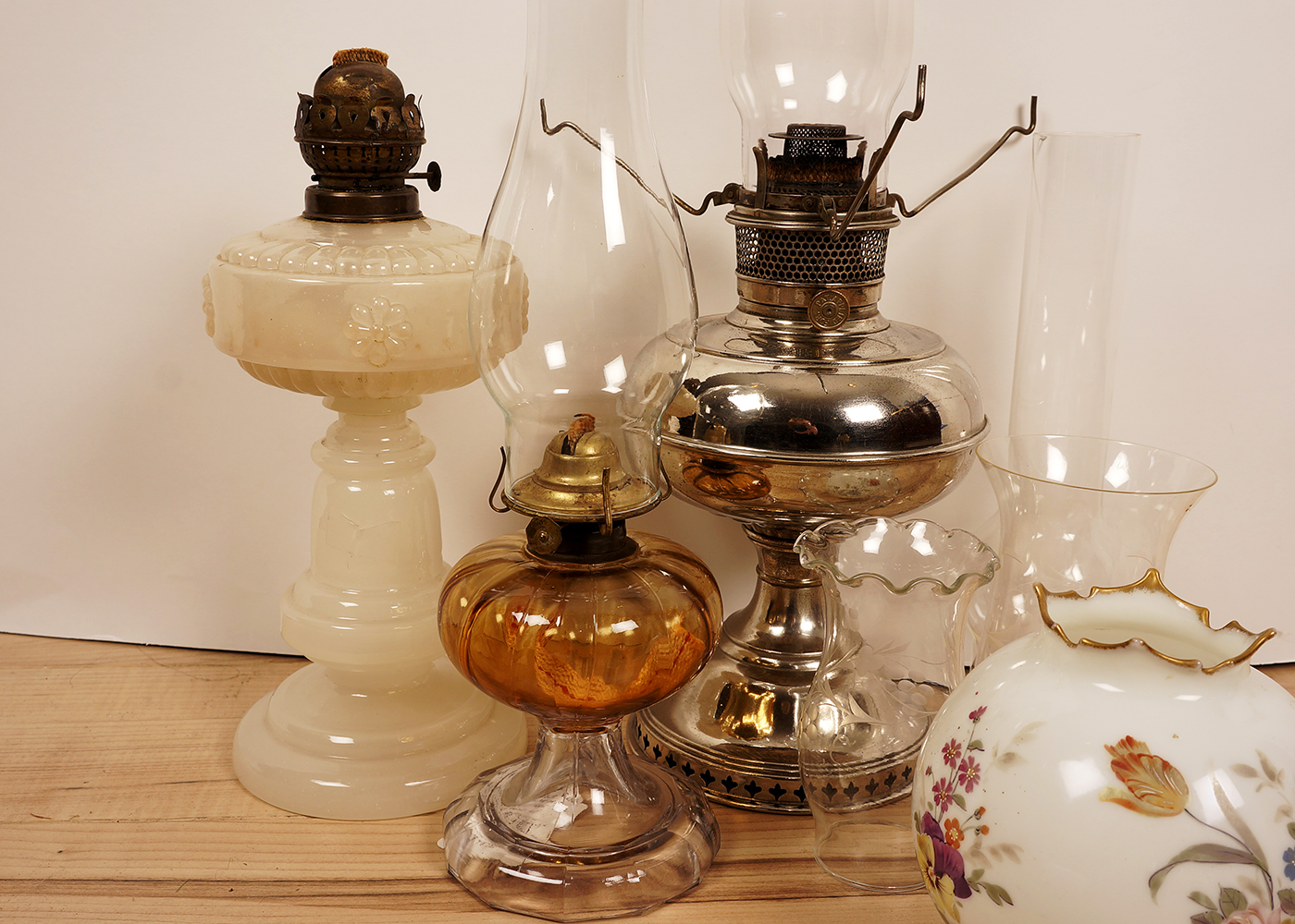 Empty Oil Lamp Collection