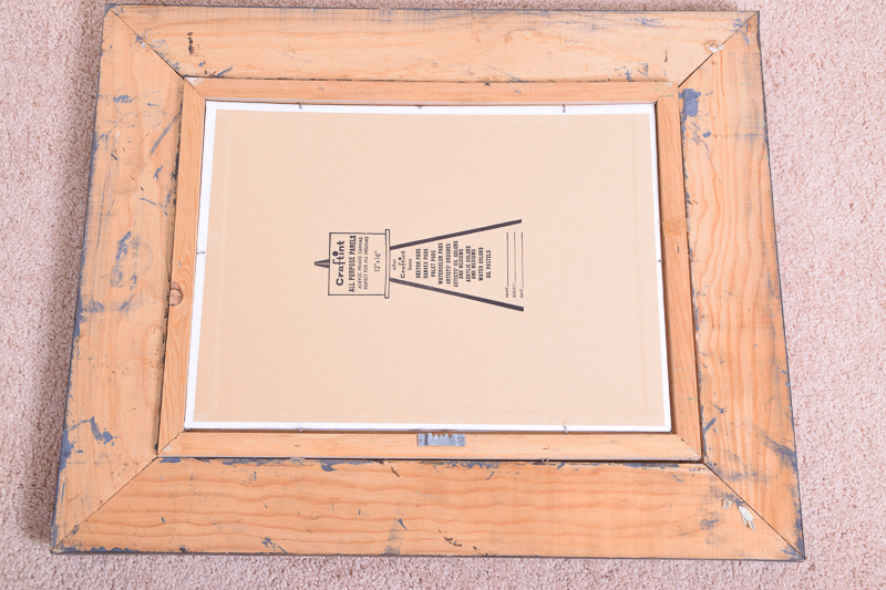 Acrylic Desert Landscape Painting on Canvas by Purkis