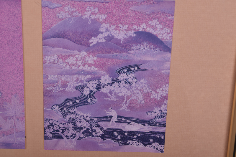 Set of Four Framed Japanese Prints