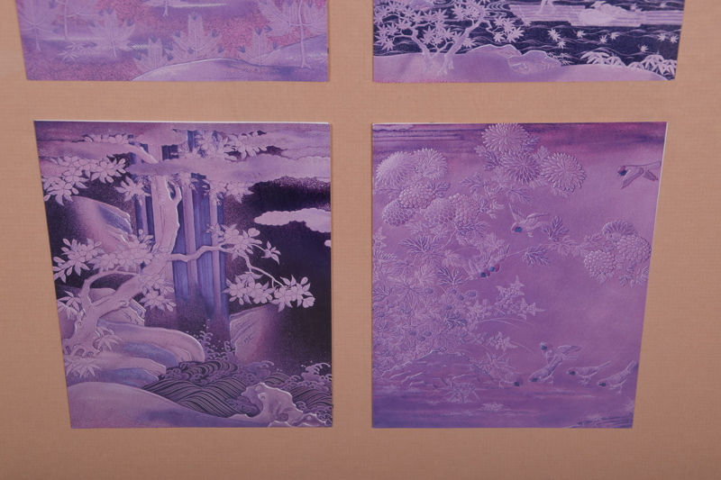 Set of Four Framed Japanese Prints