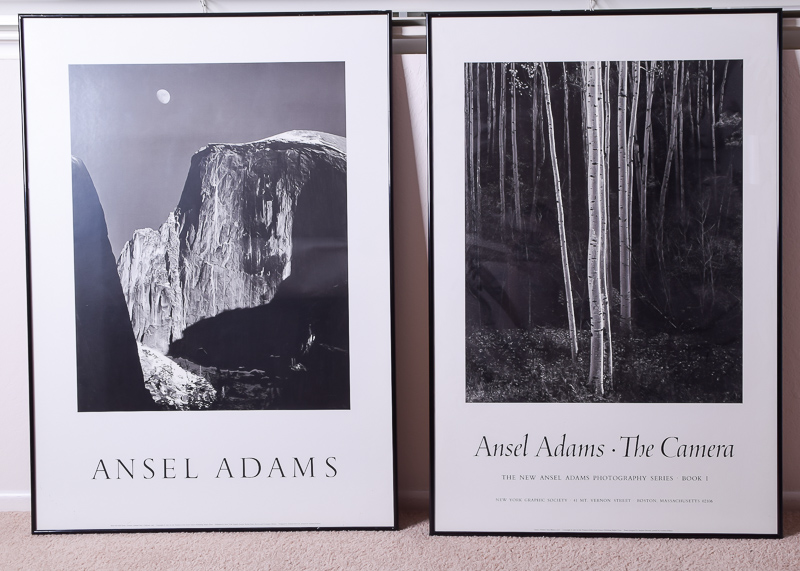 Pair of Black-and-White Prints After Ansel Adams