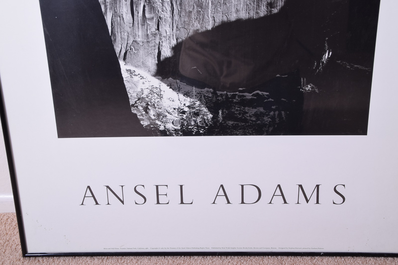 Pair of Black-and-White Prints After Ansel Adams