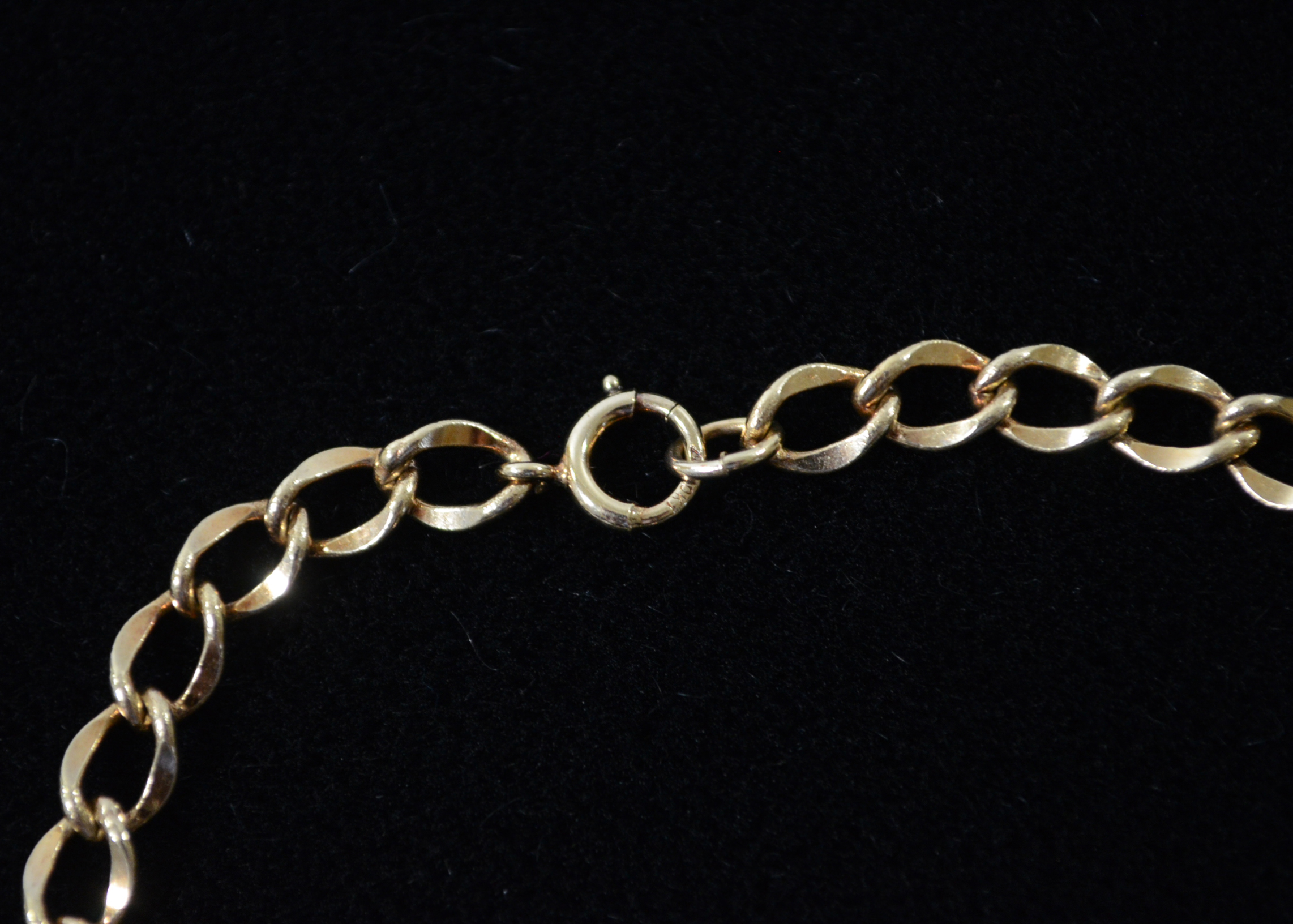 10K Yellow Gold Charm Bracelet