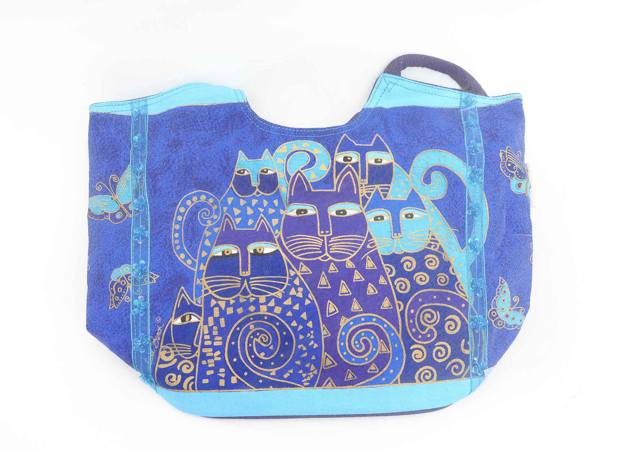 Trio of Laurel Burch Hand Painted Bags