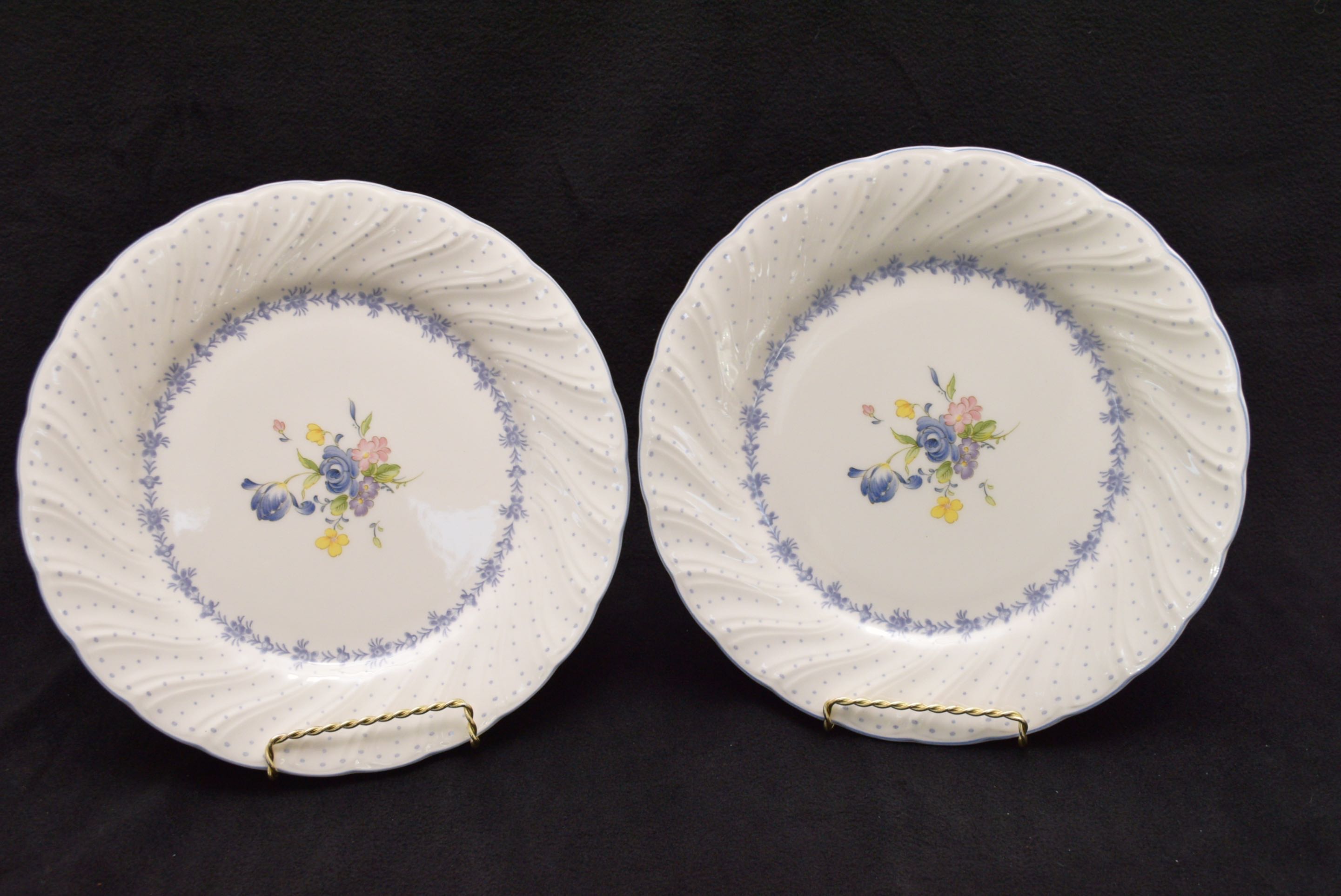 Set of Nikko "Blue Peony" China Dishes