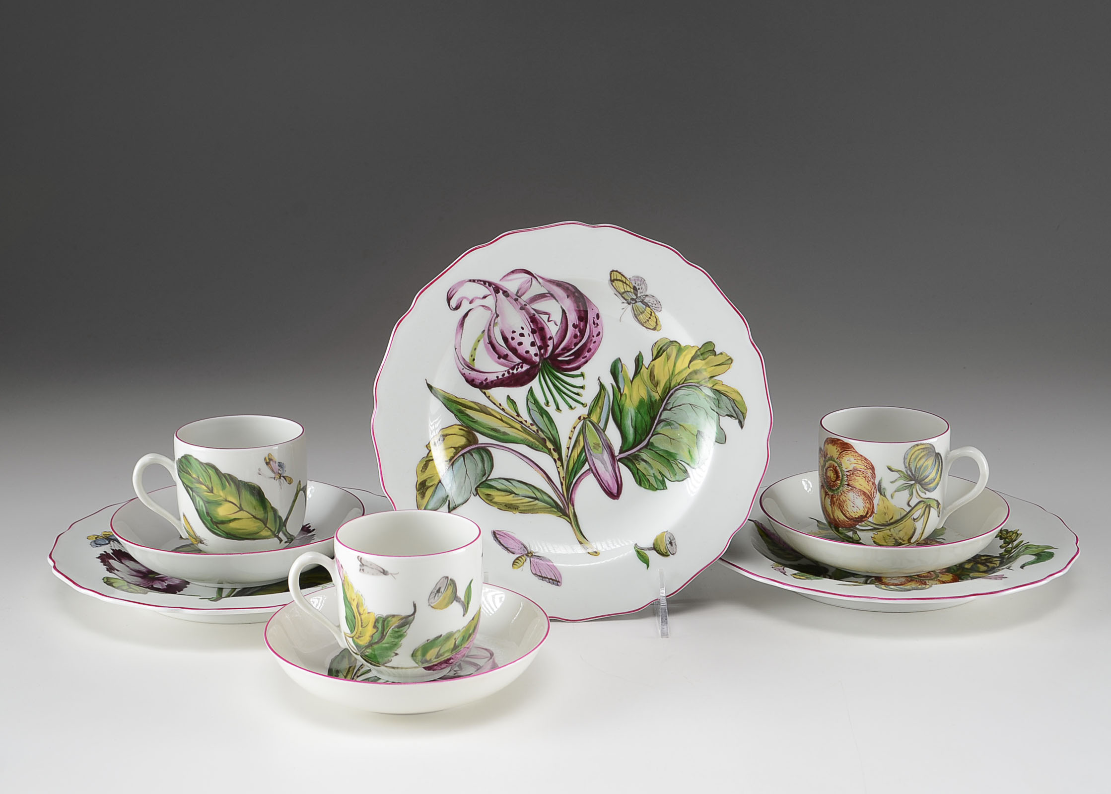 Mottahedeh "Chelsea Botanicals" Porcelain Tableware