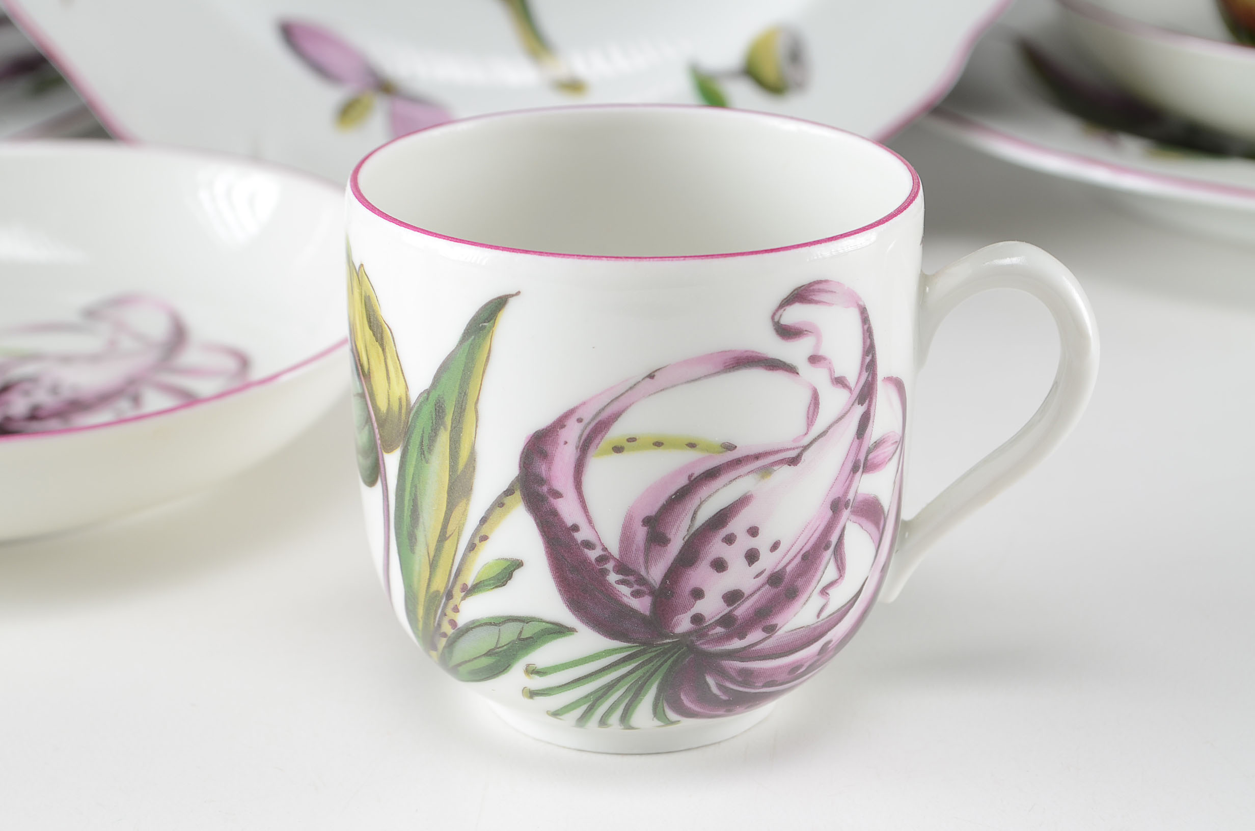 Mottahedeh "Chelsea Botanicals" Porcelain Tableware