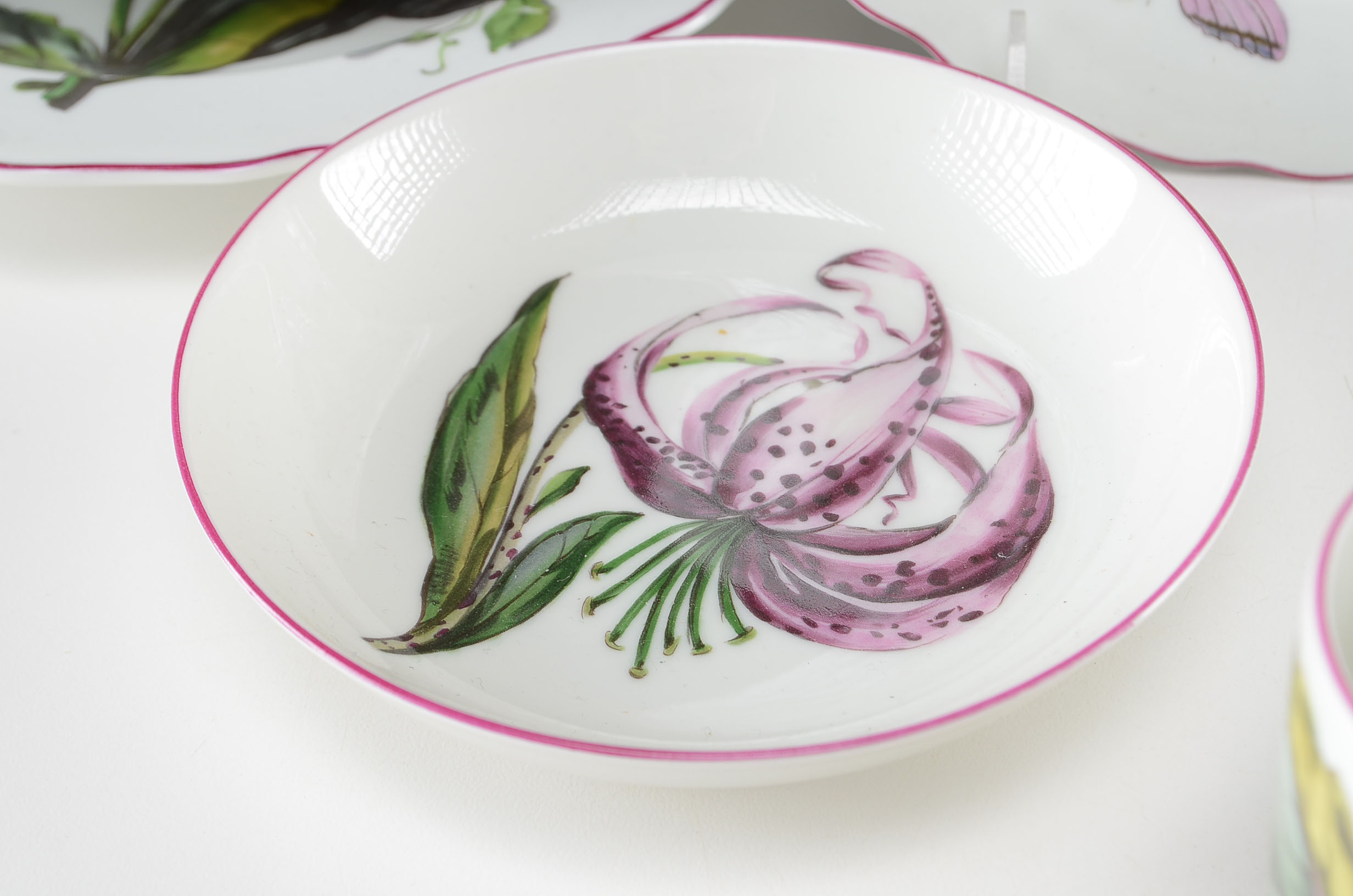 Mottahedeh "Chelsea Botanicals" Porcelain Tableware